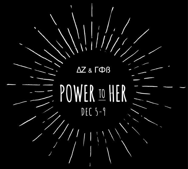 Delta Zeta needed a Facebook profile image for their upcoming, week-long Power to Her fundraiser for the Women's Shelter for Advancement