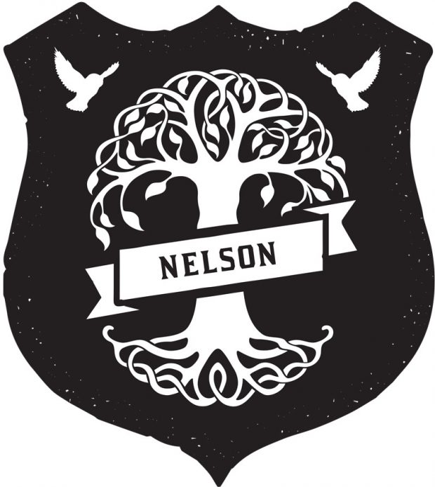 The Nelsons were looking for family crest