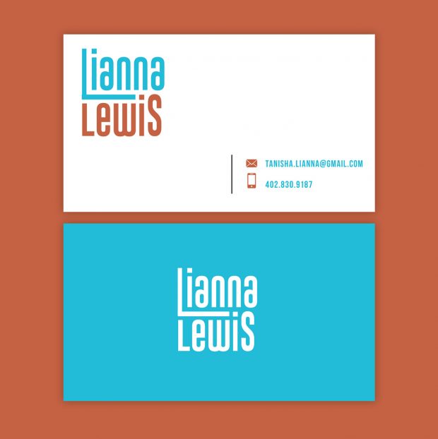 Lianna Lewis asked for a business card targeting casting directors and agencies