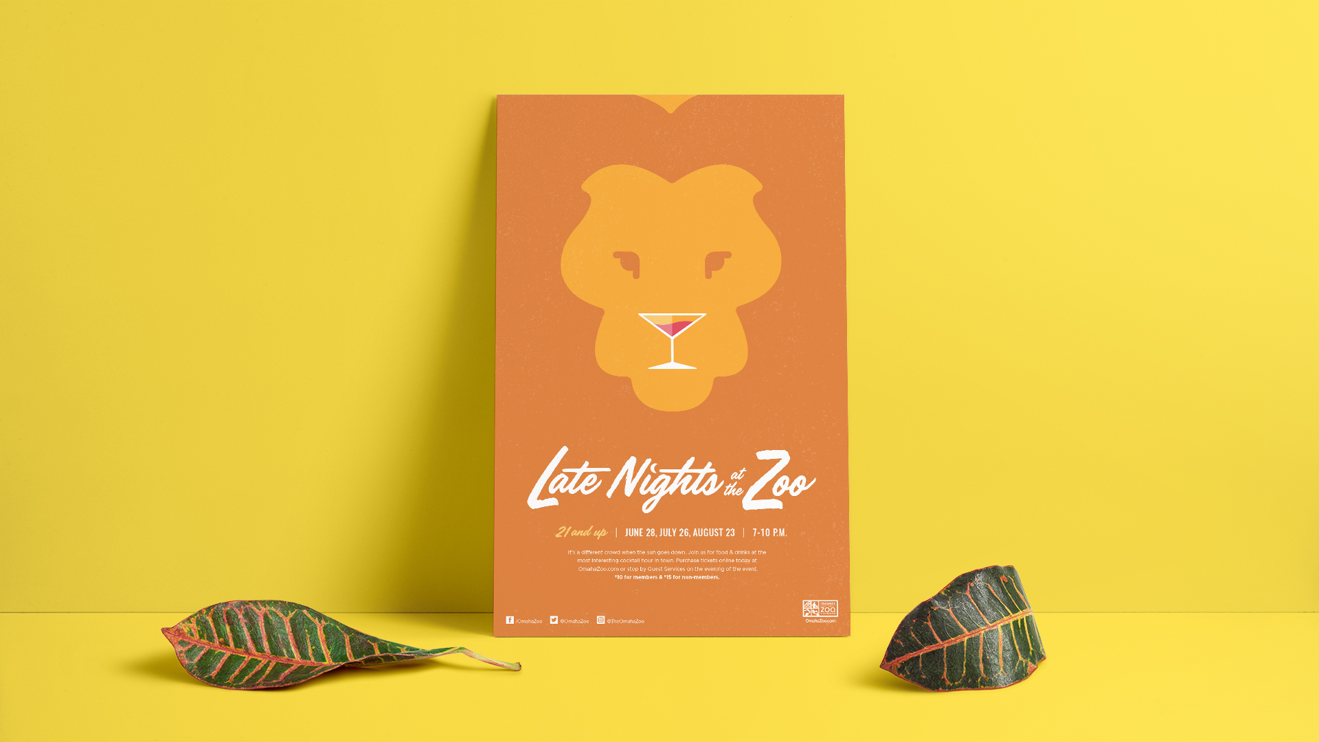 Late Nights at the Zoo Poster