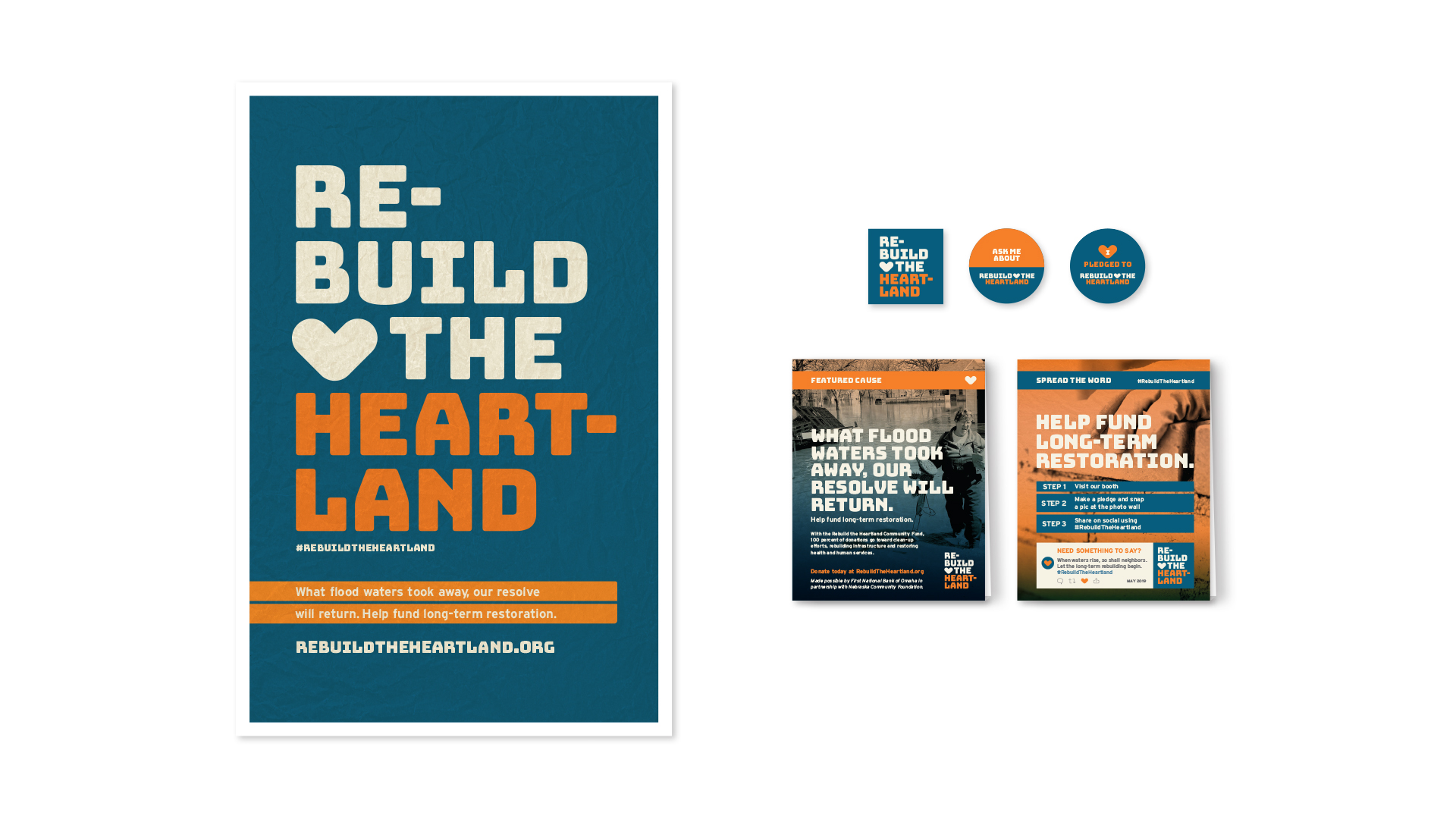 Rebuild the Heartland Print Ads